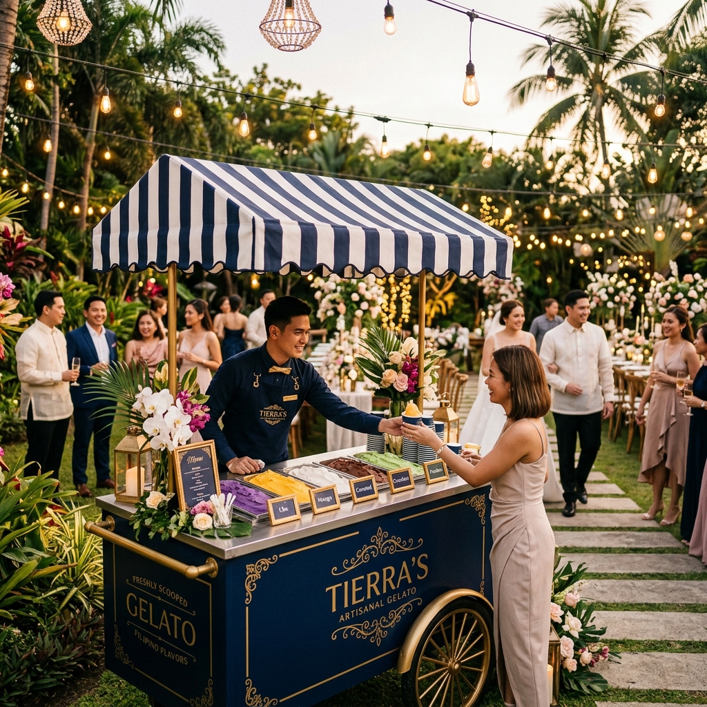 St. Louis Gelato Cart at Event